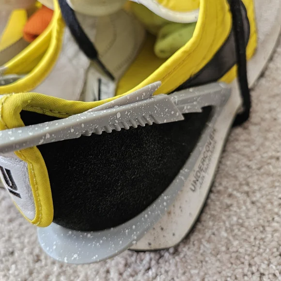 Mens Nike Undercover Yellow Daybreak Sneakers Citron sz 12 - Picture 16 of 16